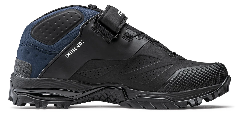 Northwave Enduro Mid 2 Shoe Black/Blue - CICLIMATTIO